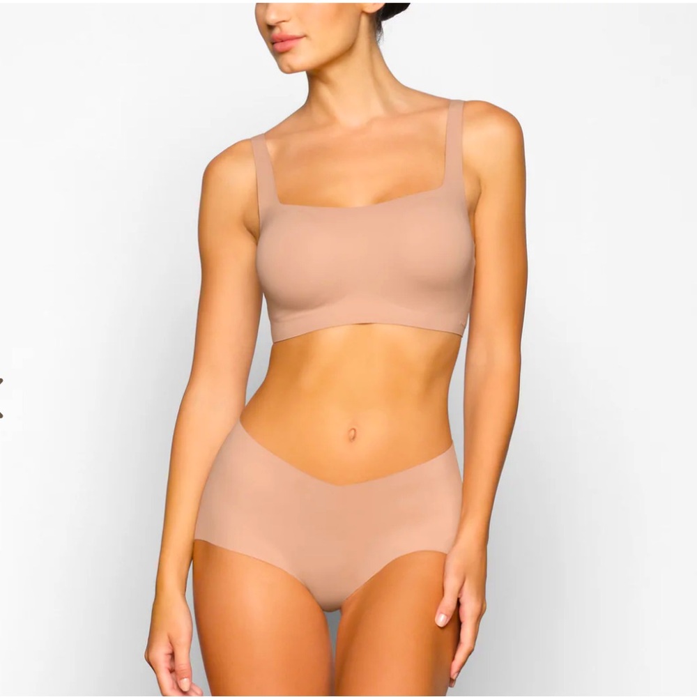 SKIMS NAKED SCOOP BRA | CLAY COLOR | SIZE 3X